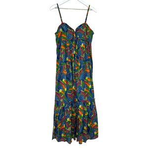 NWT Farm Rio Sweetheart Printed Maxi Dress Size Small